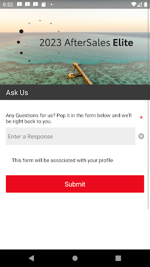 AfterSales Elite Program App Screenshot 2
