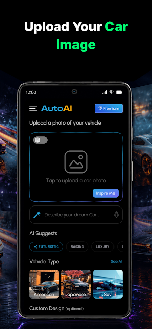 Car AI: AI Car Design & Modify Screenshot 1