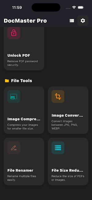 DocMaster Pro – Smart Tools Screenshot 1
