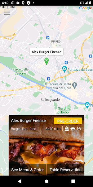 Alex Burger Firenze Screenshot 1