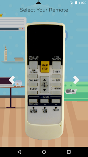 Remote Control For Fujitsu Air Conditioner Screenshot 3