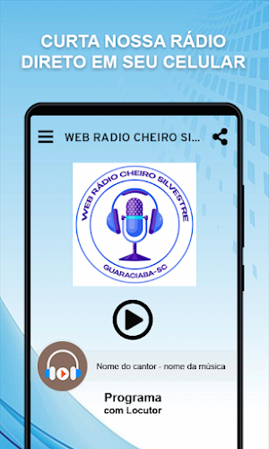 WEB RADIO CHEIRO SILVESTRE Screenshot 1