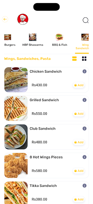 Haq Bahoo foods Screenshot 2