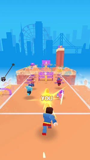 Robrock Race: Parkour Freerun Screenshot 0