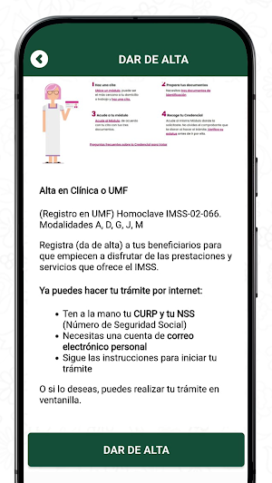Guía IMSS: Trámites-Consultas Screenshot 2