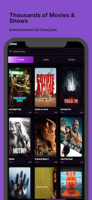 KM Movies: Movies & TV Shows Screenshot 2