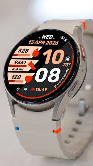 Active Edge Watch Face Screenshot 1