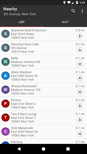Restaurant Locator / Restaurant Finder Screenshot 0