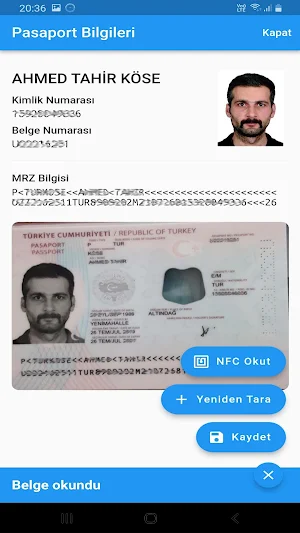 KolayTurum Belge Okuma Screenshot 2