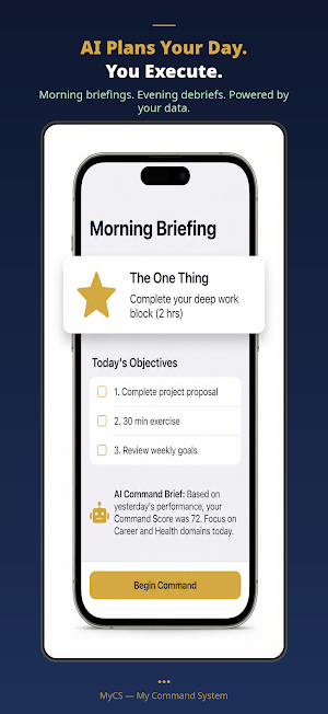 MyCS: Daily Command System Screenshot 1