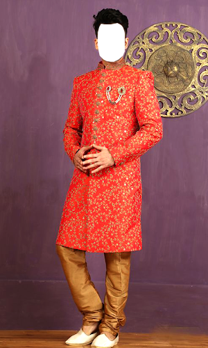 Men Sherwani Photo Editor Screenshot 1