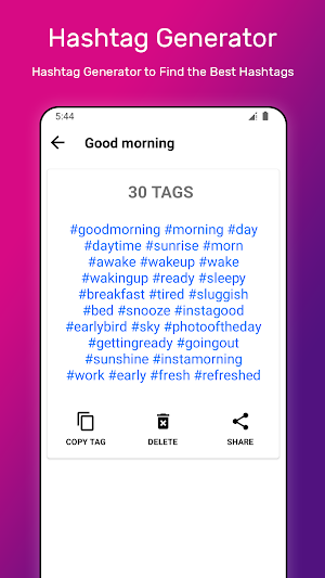 Hashtag Generator: Hashtag AI Screenshot 2