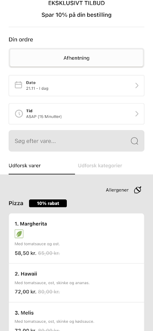 Frederiksbjerg Pizzeria Screenshot 1