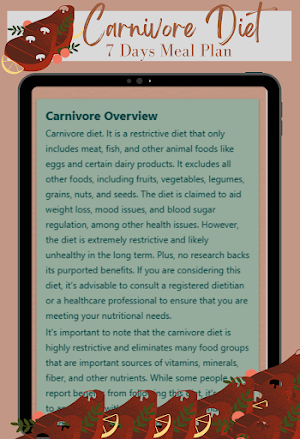 Carnivore Diet 7 Days Meal Screenshot 3