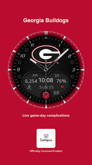 Georgia Premium Watchface Screenshot 0