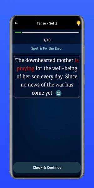 GeniusZeal Grammar Quiz Screenshot 2
