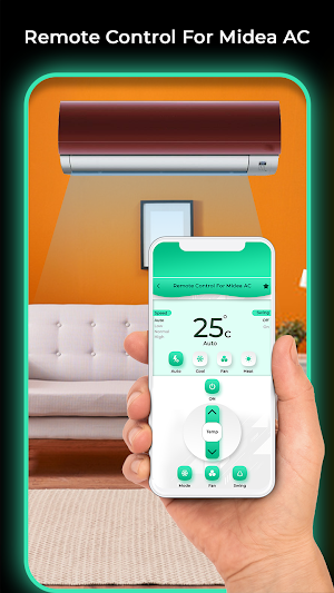 Remote Control For Midea AC Screenshot 1
