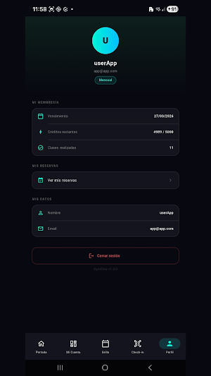 Gymflow Argentina Screenshot 1