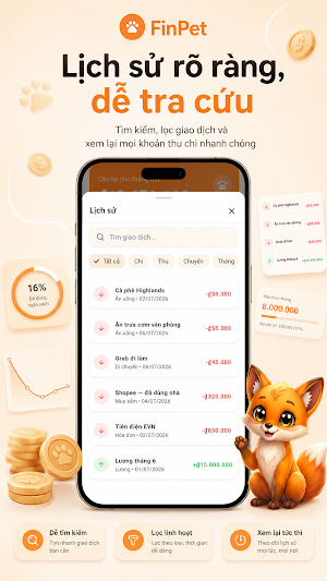 Thú Cưng Tài Chính Screenshot 3