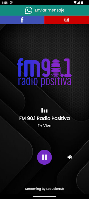 FM 90.1 Radio Positiva Screenshot 0