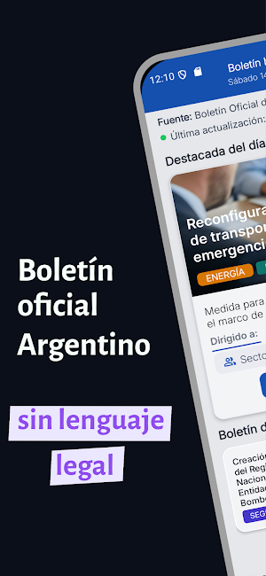 Boletín hoy Screenshot 0