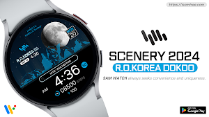 SamWatch Scenery 2024 KR Dokdo Screenshot 0