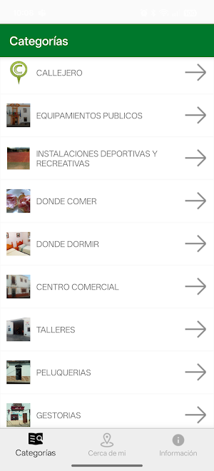 Guía oficial de Coripe Screenshot 1