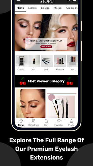 Cherry Lash Store Screenshot 1