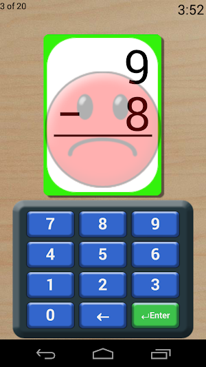 Math Flash Cards Screenshot 2