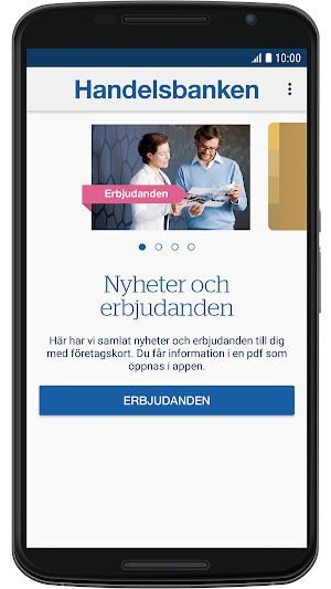 Handelsbanken SE Business Card Screenshot 1