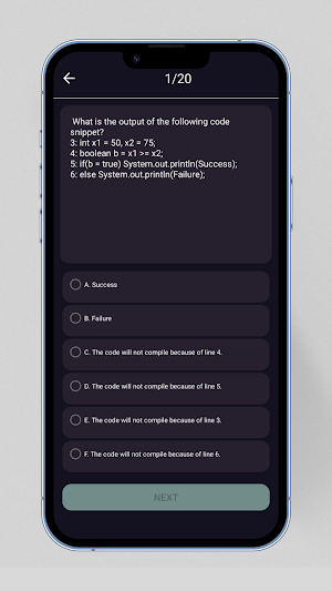 OCA and OCP quizzes Screenshot 2