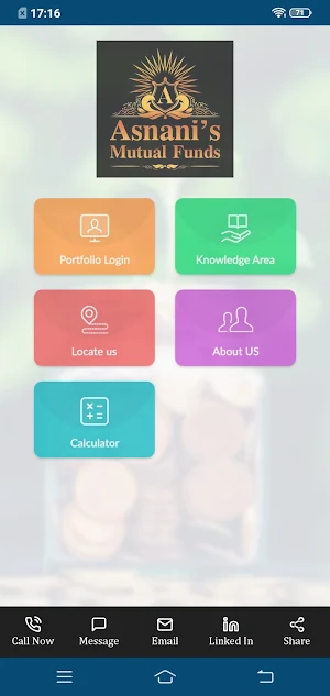 Asnani Mutual Funds Screenshot 0