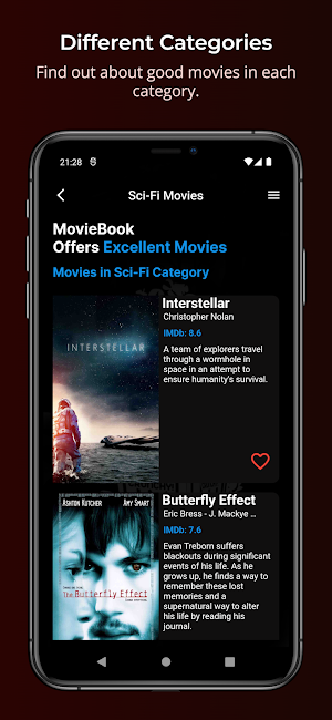 MovieBook - Find a Good Movie Screenshot 1