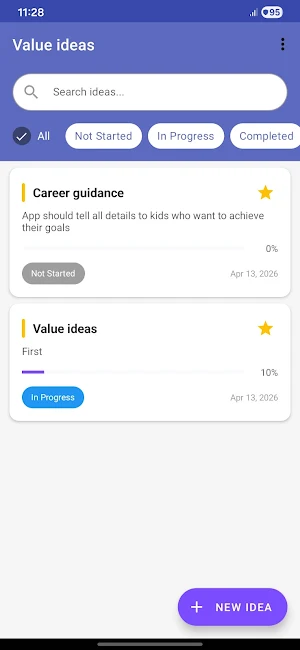 Value ideas Screenshot 0