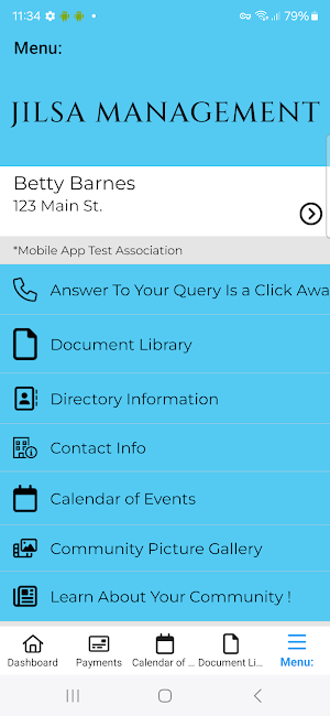 The HOA Amplified App Screenshot 3