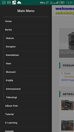 Sekolah Pintar Screenshot 0