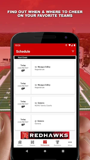 Naperville Central Redhawks Screenshot 1