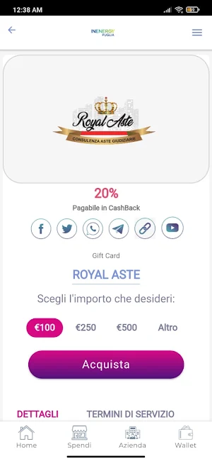 CashbackConInenergy Screenshot 2