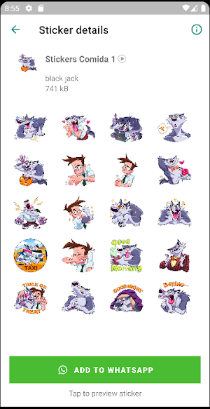 Stickers de Lobos Screenshot 1