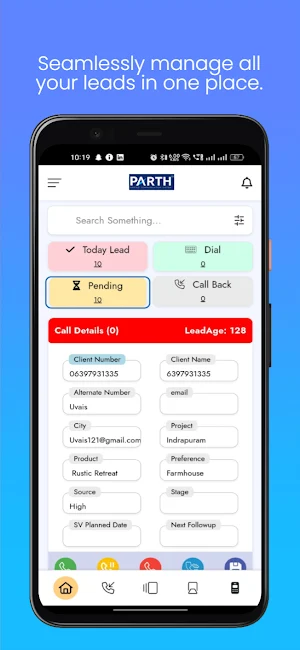 Parth UCS - Call Center Agent Screenshot 0