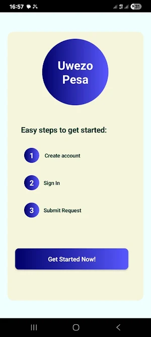 Uwezo Pesa Screenshot 0