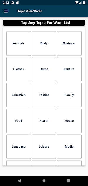 English : Filipino Dictionary Screenshot 3
