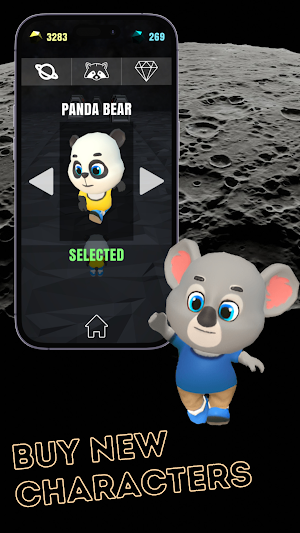 Moon Raccoon Star Run Screenshot 1