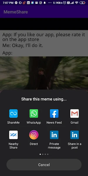 MemeShare Screenshot 1