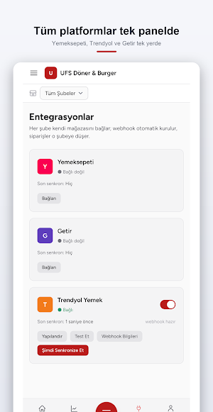 İrensoft Restoran Screenshot 1