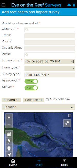EotR Surveys Screenshot 1