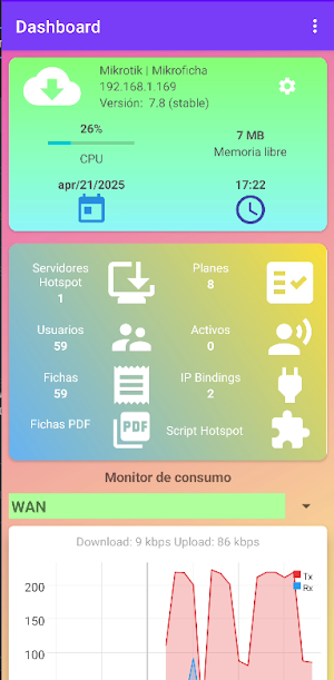 MikroFicha Screenshot 3