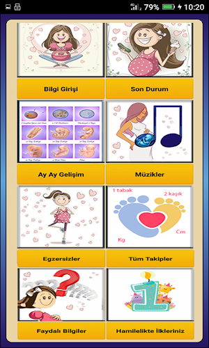 Hamile Takibi Bakımı Gelişimi Screenshot 1