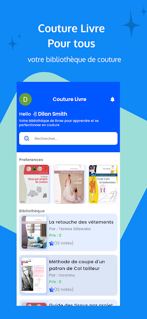 Couture Livre Screenshot 0