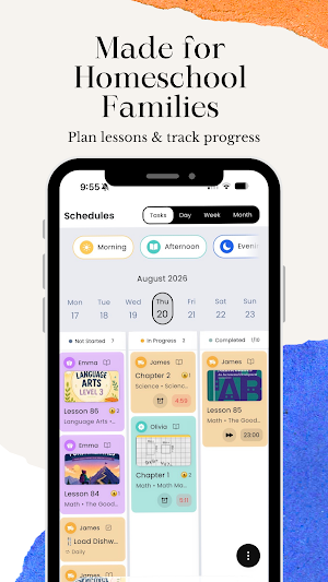 Homeschool Scheduler Screenshot 0